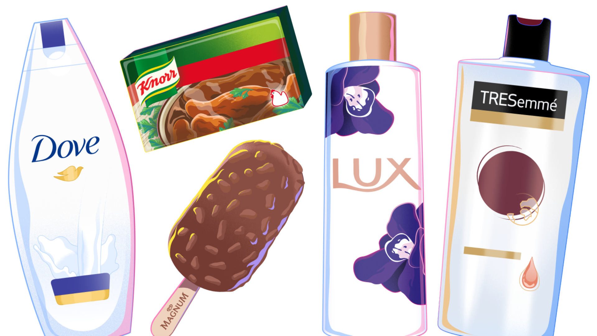 Various Unilever Products