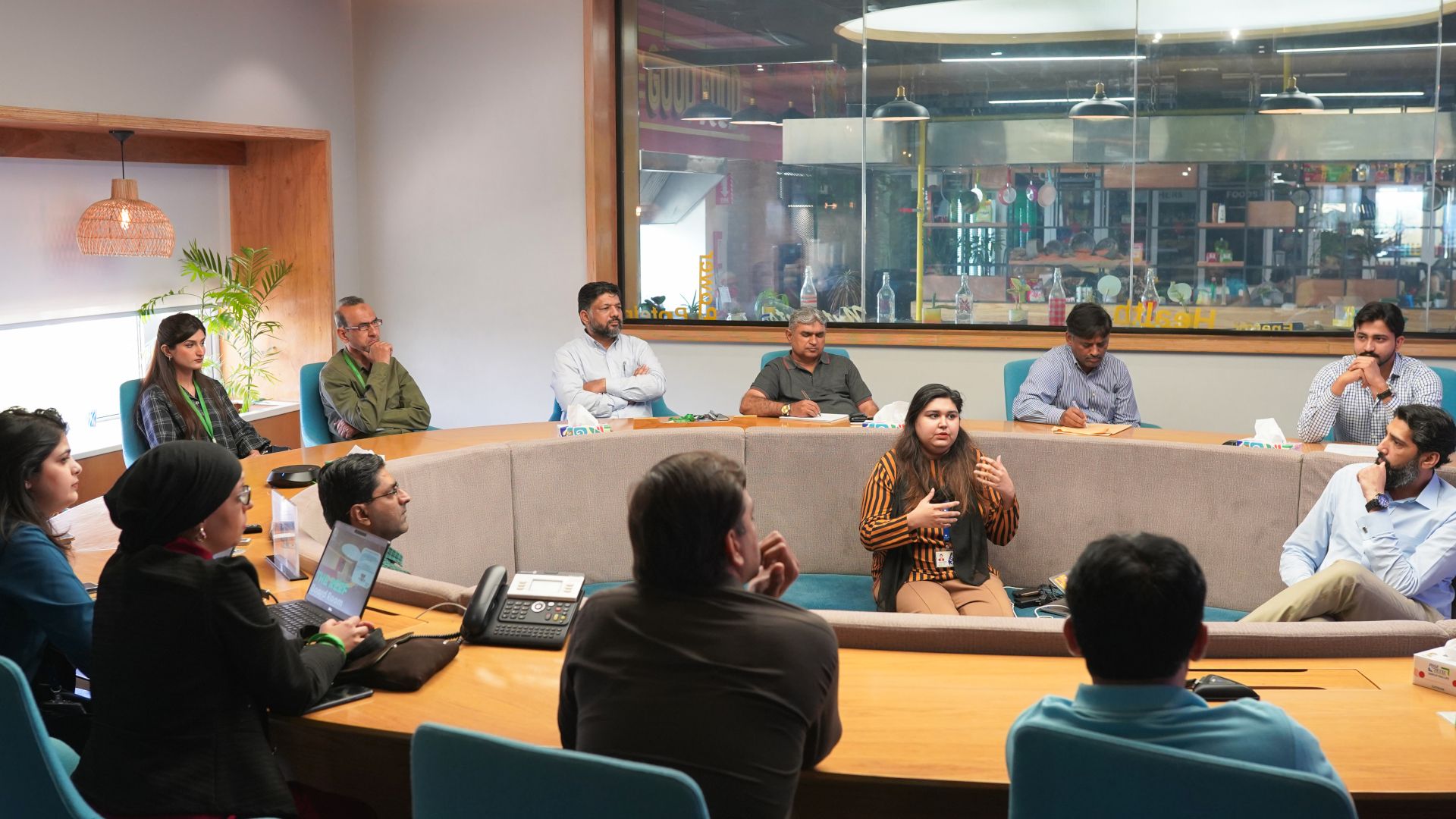 Roundtable of journalist