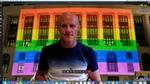 Alex Owens, founding member and corporate sponsor of proUd chose Unilever London HQ as his Pride background