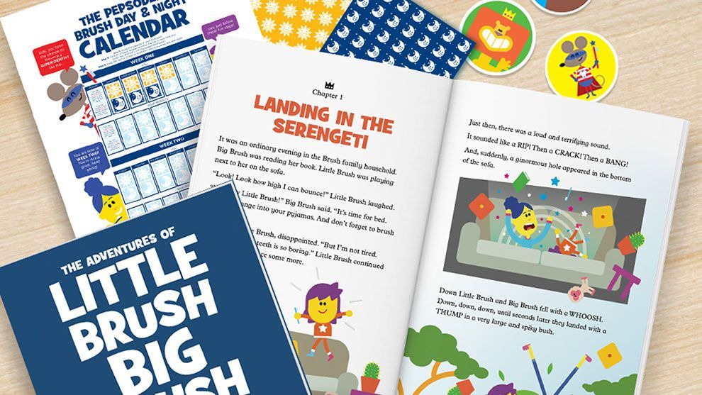 A range of support materials from Smile’s Little Brush Big Brush campaign