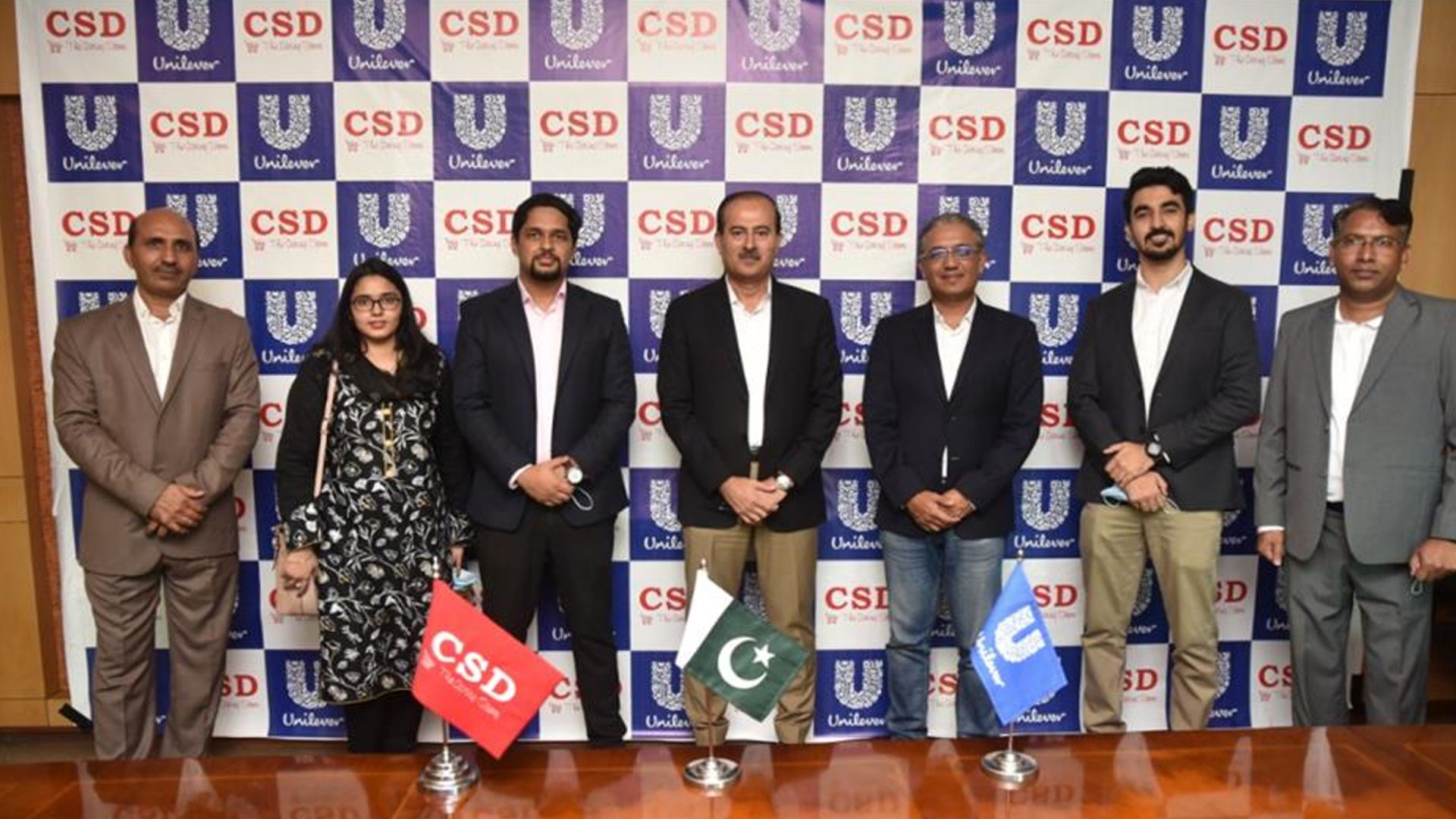 Group Picture on the Media Wall