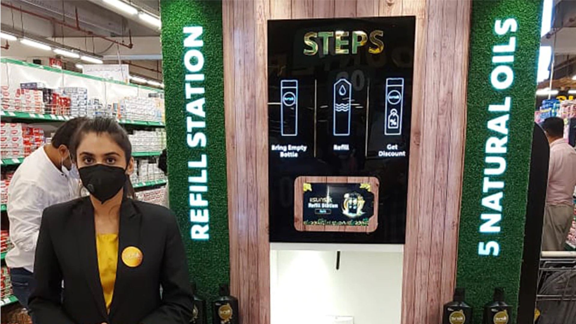 Sunsilk Refill Station