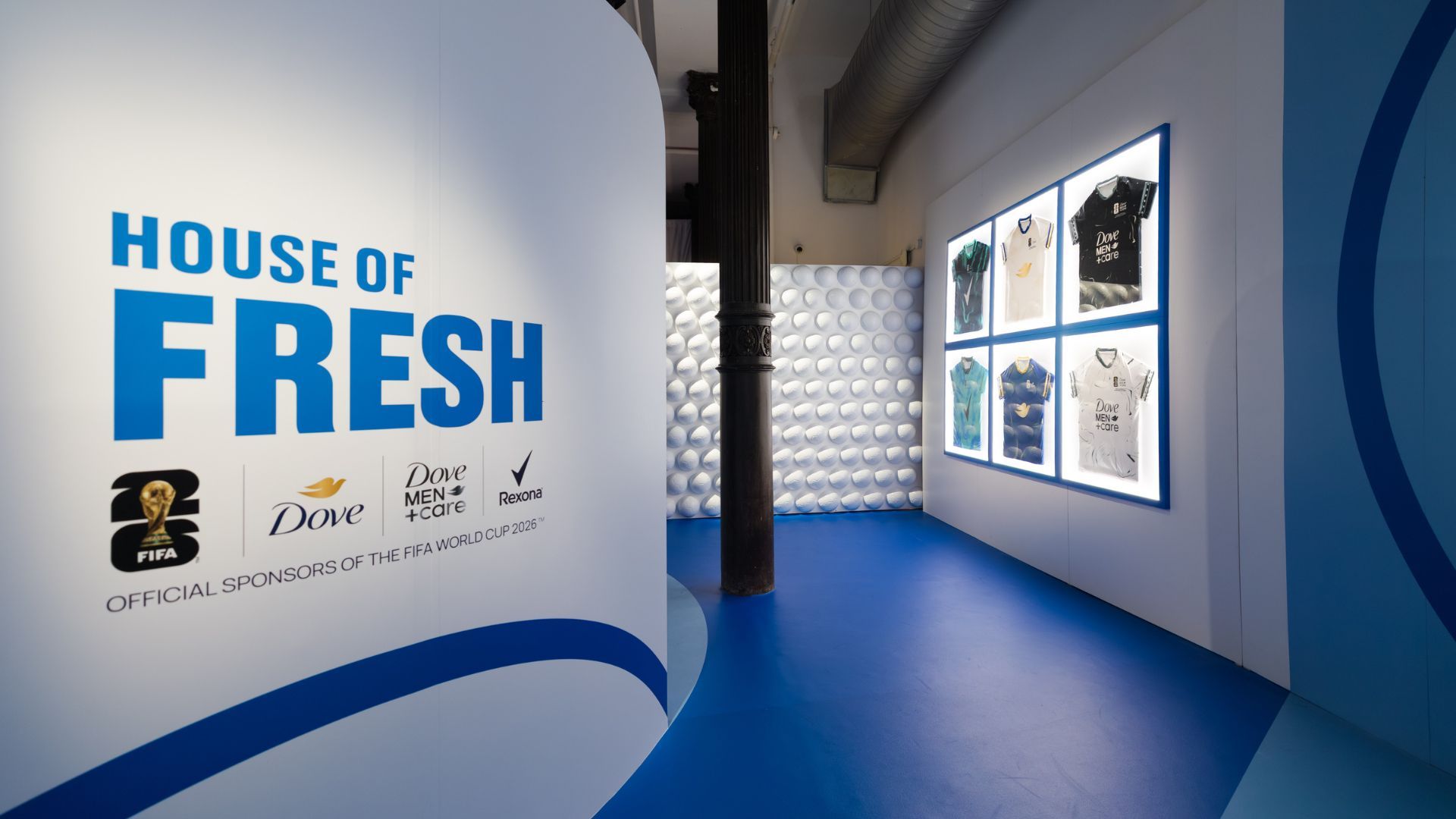 House of Fresh, an event hosted by Unilever Personal Care brands Dove, Rexona and Dove Men+Care at the FIFA World Cup 2026™
